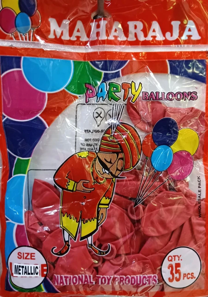 999 Metalic Ballon (red)