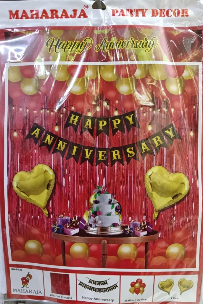 Happy Anniversary kit (red)