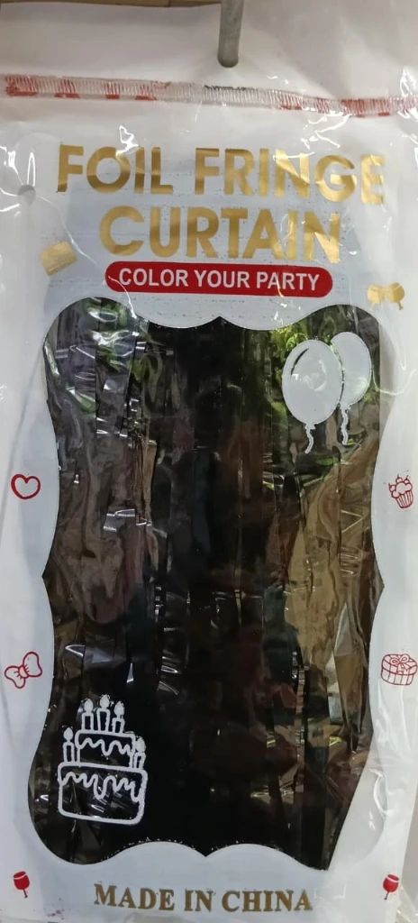 Foil Curtain (black)