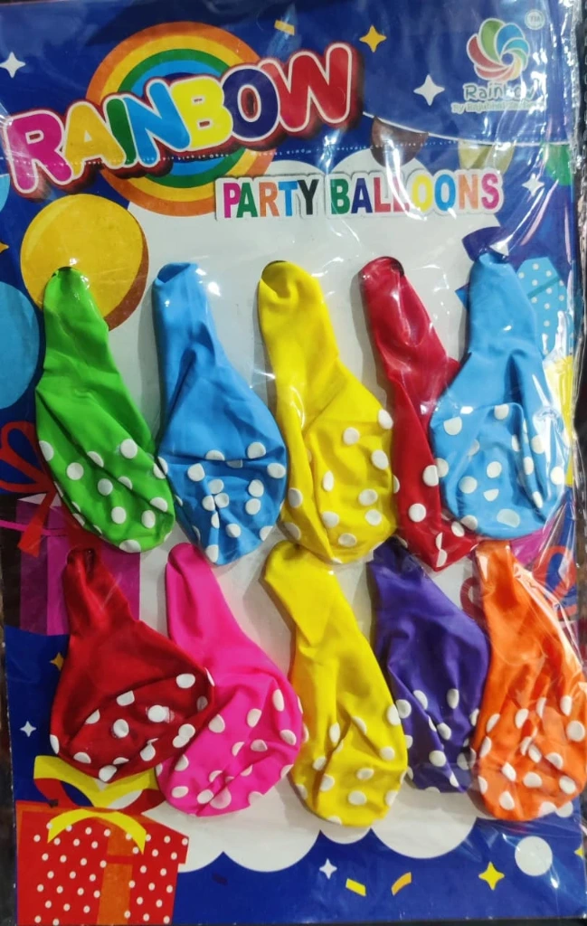 Ballon Card Doted 10 pic 