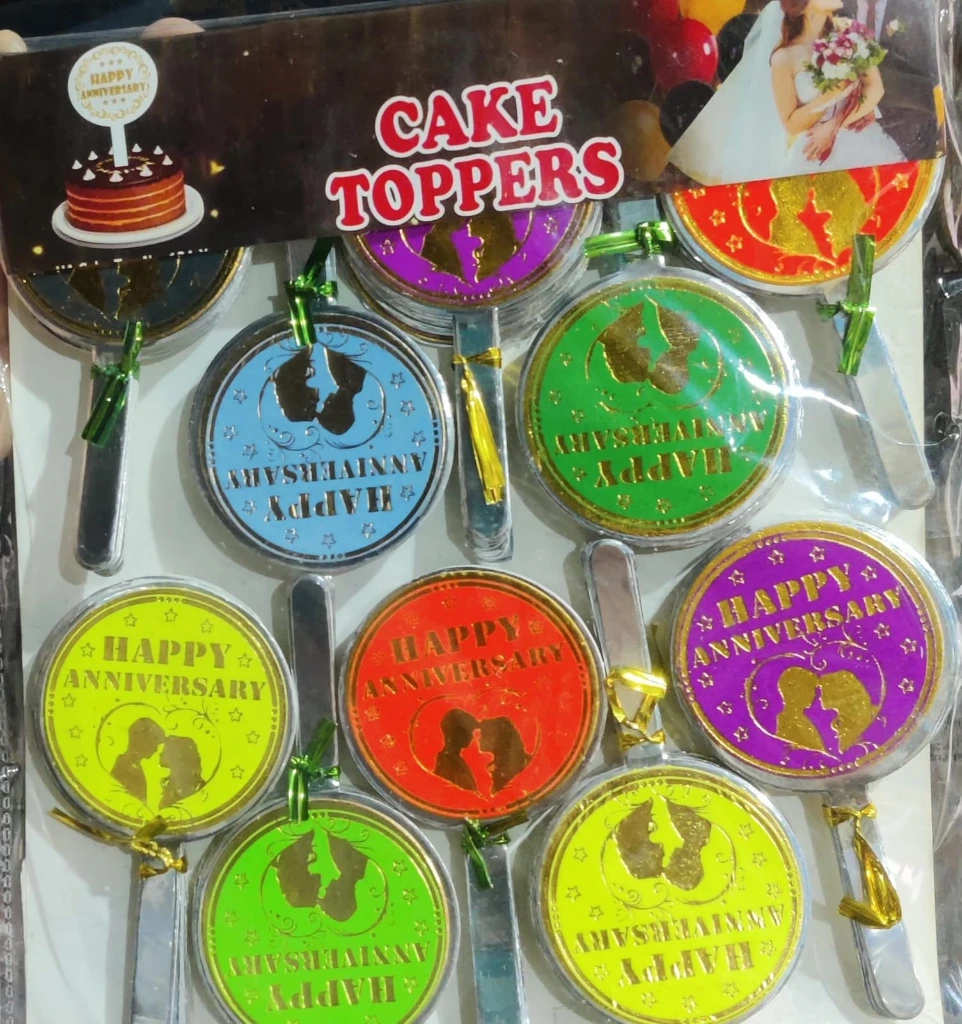 Happy Anniversary Topper 