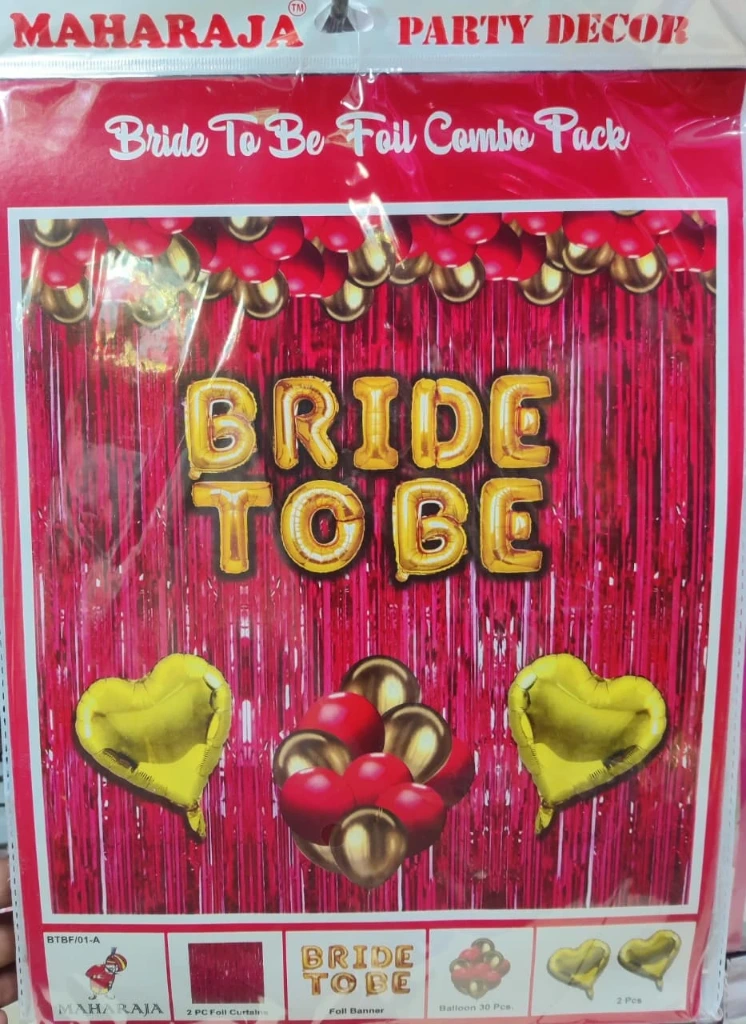 Bride to be foil kit